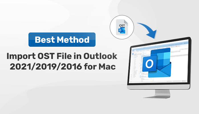 import OST file in Outlook 2021