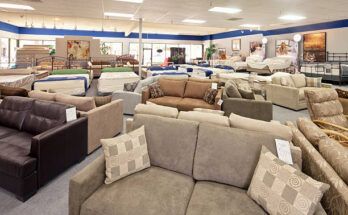 Blue Crown furniture store in Dubai