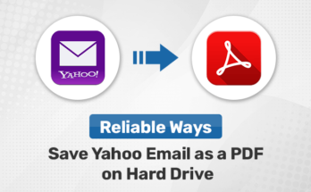 Yahoo emails as PDF files