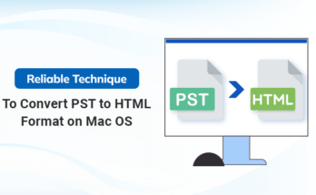 Convert PST to HTML Format on Mac OS