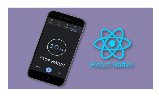 react native stopwatch time